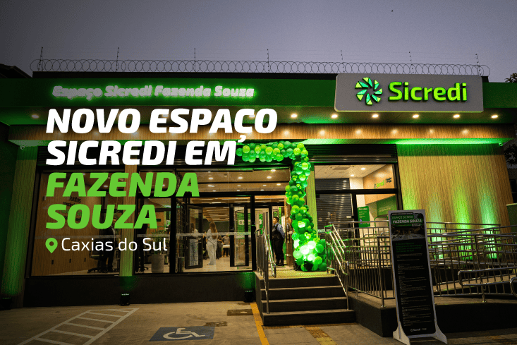 Novo Espaço Sicredi impulsiona a região de Fazenda Souza, em Caxias do Sul