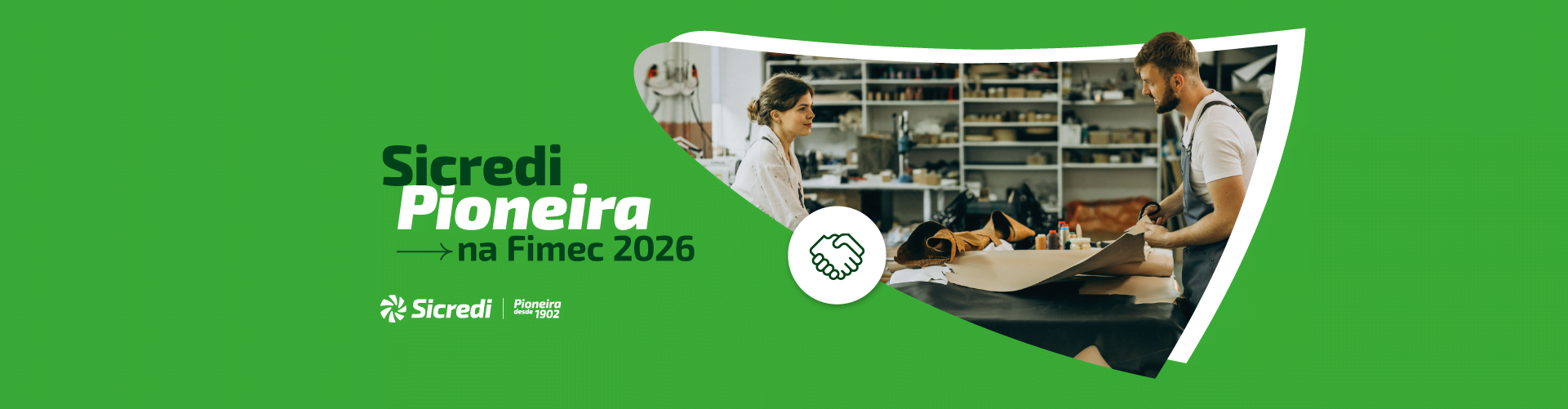 Sicredi Pioneira na Fimec 2026: parceria que fortalece o setor coureiro-calçadista